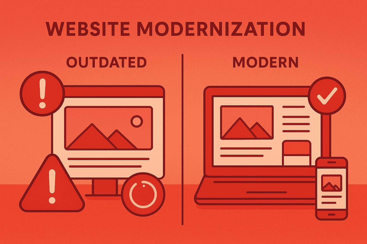 5 signaux qui montrent que votre site web a besoin d'être modernisé